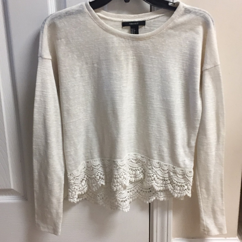 Forever 21 Cropped Shirt